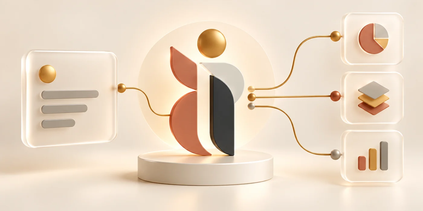 Your message flowing through the ITONION mark into a clear plan